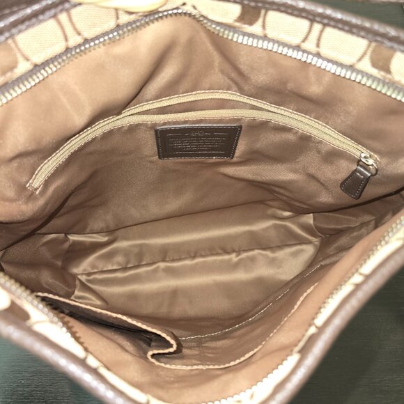 Coach Signature Shoulder Bag - Picture 8 of 11